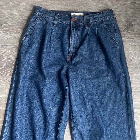 Madewell The Harlow Wide-Leg Jean in Fairson Wash - Picture 4 of 12